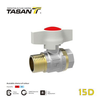 CE Plumbing Systems 1.5 Inch Brass Ball Valve ISO 228 Threaded