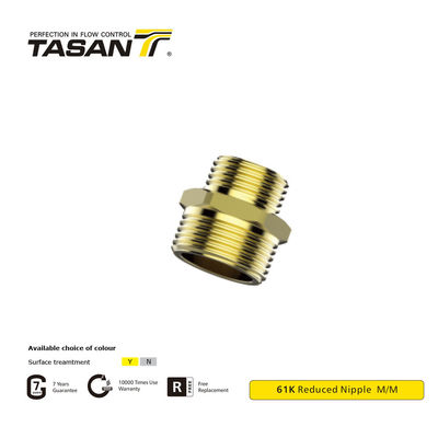 1/4inch Pipe Reducing Nipple Brass Reducing Nipple ISO228 Thread M/M 61K